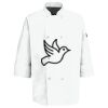 Eight Pearl Button Chef Coat with Thermometer Pocket Thumbnail