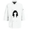 Eight Pearl Button Chef Coat with Thermometer Pocket Thumbnail