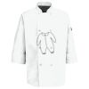 Eight Pearl Button Chef Coat with Thermometer Pocket Thumbnail