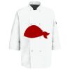 Eight Pearl Button Chef Coat with Thermometer Pocket Thumbnail