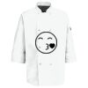 Eight Pearl Button Chef Coat with Thermometer Pocket Thumbnail