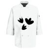 Eight Pearl Button Chef Coat with Thermometer Pocket Thumbnail