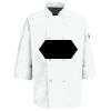 Eight Pearl Button Chef Coat with Thermometer Pocket Thumbnail