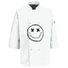 Eight Pearl Button Chef Coat with Thermometer Pocket Thumbnail