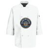 Eight Pearl Button Chef Coat with Thermometer Pocket Thumbnail