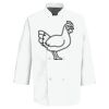 Three-Quarter Sleeve Chef Coat Thumbnail