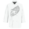Three-Quarter Sleeve Chef Coat Thumbnail