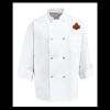 Eight Pearl Button Chef Coat - Tall Sizes Thumbnail