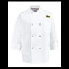 Eight Pearl Button Chef Coat - Tall Sizes Thumbnail