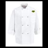 Eight Pearl Button Chef Coat - Tall Sizes Thumbnail