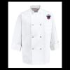 Eight Pearl Button Chef Coat - Tall Sizes Thumbnail
