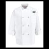 Eight Pearl Button Chef Coat - Tall Sizes Thumbnail