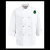 Eight Pearl Button Chef Coat - Tall Sizes Thumbnail