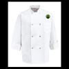 Eight Pearl Button Chef Coat - Tall Sizes Thumbnail