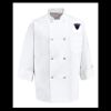 Eight Pearl Button Chef Coat - Tall Sizes Thumbnail