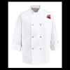 Eight Pearl Button Chef Coat - Tall Sizes Thumbnail