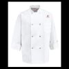 Eight Pearl Button Chef Coat - Tall Sizes Thumbnail