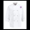 Eight Pearl Button Chef Coat - Tall Sizes Thumbnail