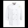 Eight Pearl Button Chef Coat - Tall Sizes Thumbnail