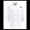 Eight Pearl Button Chef Coat - Tall Sizes Thumbnail