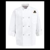 Eight Pearl Button Chef Coat - Tall Sizes Thumbnail