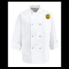 Eight Pearl Button Chef Coat - Tall Sizes Thumbnail