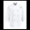 Eight Pearl Button Chef Coat - Tall Sizes Thumbnail