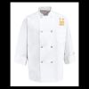 Eight Pearl Button Chef Coat - Tall Sizes Thumbnail