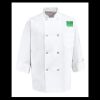 Eight Pearl Button Chef Coat - Tall Sizes Thumbnail