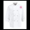 Eight Pearl Button Chef Coat - Tall Sizes Thumbnail