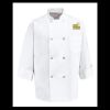 Eight Pearl Button Chef Coat - Tall Sizes Thumbnail