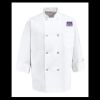 Eight Pearl Button Chef Coat - Tall Sizes Thumbnail