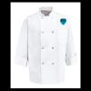 Eight Pearl Button Chef Coat - Tall Sizes Thumbnail