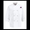 Eight Pearl Button Chef Coat - Tall Sizes Thumbnail