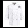 Eight Pearl Button Chef Coat - Tall Sizes Thumbnail