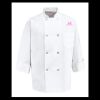Eight Pearl Button Chef Coat - Tall Sizes Thumbnail