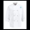 Eight Pearl Button Chef Coat - Tall Sizes Thumbnail