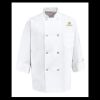 Eight Pearl Button Chef Coat - Tall Sizes Thumbnail
