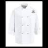 Eight Pearl Button Chef Coat - Tall Sizes Thumbnail