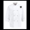 Eight Pearl Button Chef Coat - Tall Sizes Thumbnail
