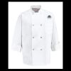 Eight Pearl Button Chef Coat - Tall Sizes Thumbnail