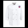 Eight Pearl Button Chef Coat - Tall Sizes Thumbnail
