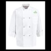 Eight Pearl Button Chef Coat - Tall Sizes Thumbnail