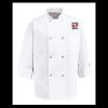 Eight Pearl Button Chef Coat - Tall Sizes Thumbnail