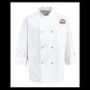 Eight Pearl Button Chef Coat - Tall Sizes Thumbnail
