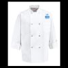 Eight Pearl Button Chef Coat - Tall Sizes Thumbnail