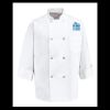 Eight Pearl Button Chef Coat - Tall Sizes Thumbnail