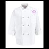 Eight Pearl Button Chef Coat - Tall Sizes Thumbnail
