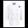 Eight Pearl Button Chef Coat - Tall Sizes Thumbnail