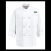 Eight Pearl Button Chef Coat - Tall Sizes Thumbnail